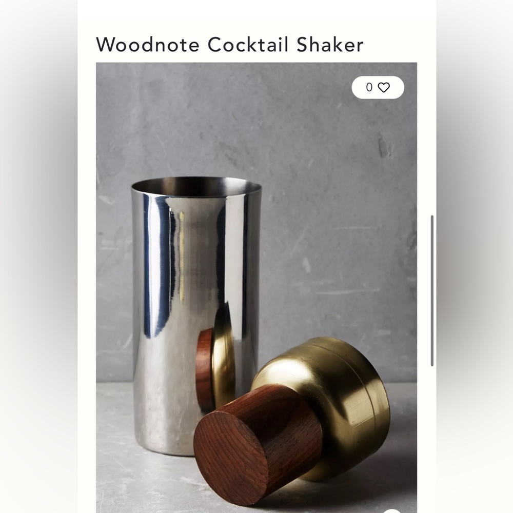 Anthropologie Cocktail Shaker